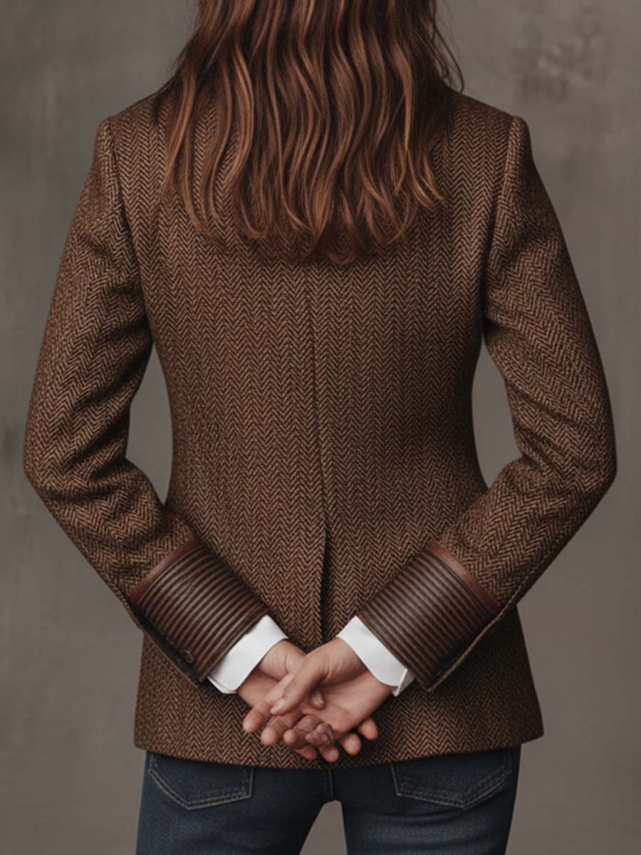 Blazer de espiga Gisèle