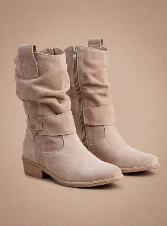 Dalia | Botas cómodas efecto ante