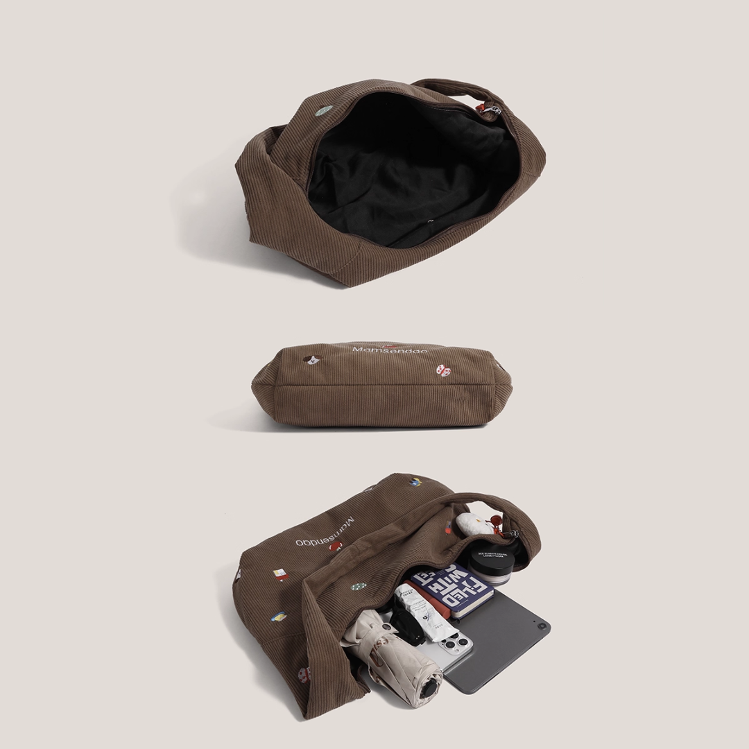 Bolso de pana Corina