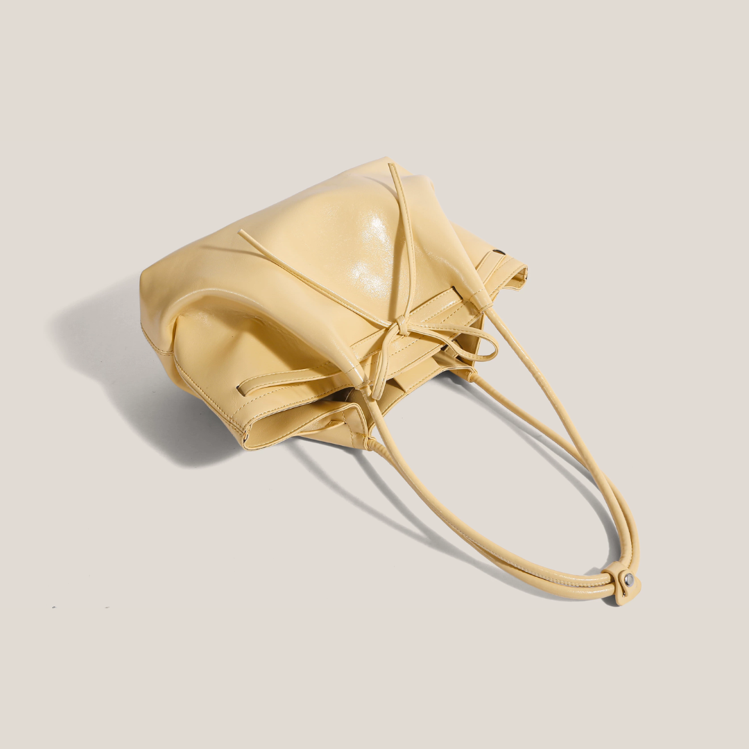 Bolso tote con lazo Franca