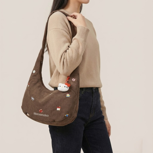Bolso de pana Corina