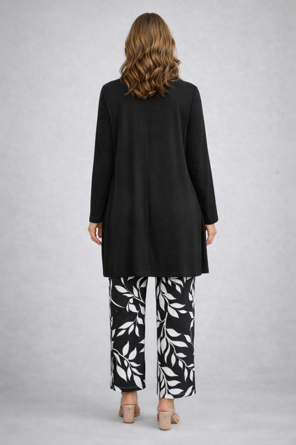 Eleonora | Conjunto de mujer 3 piezas negro