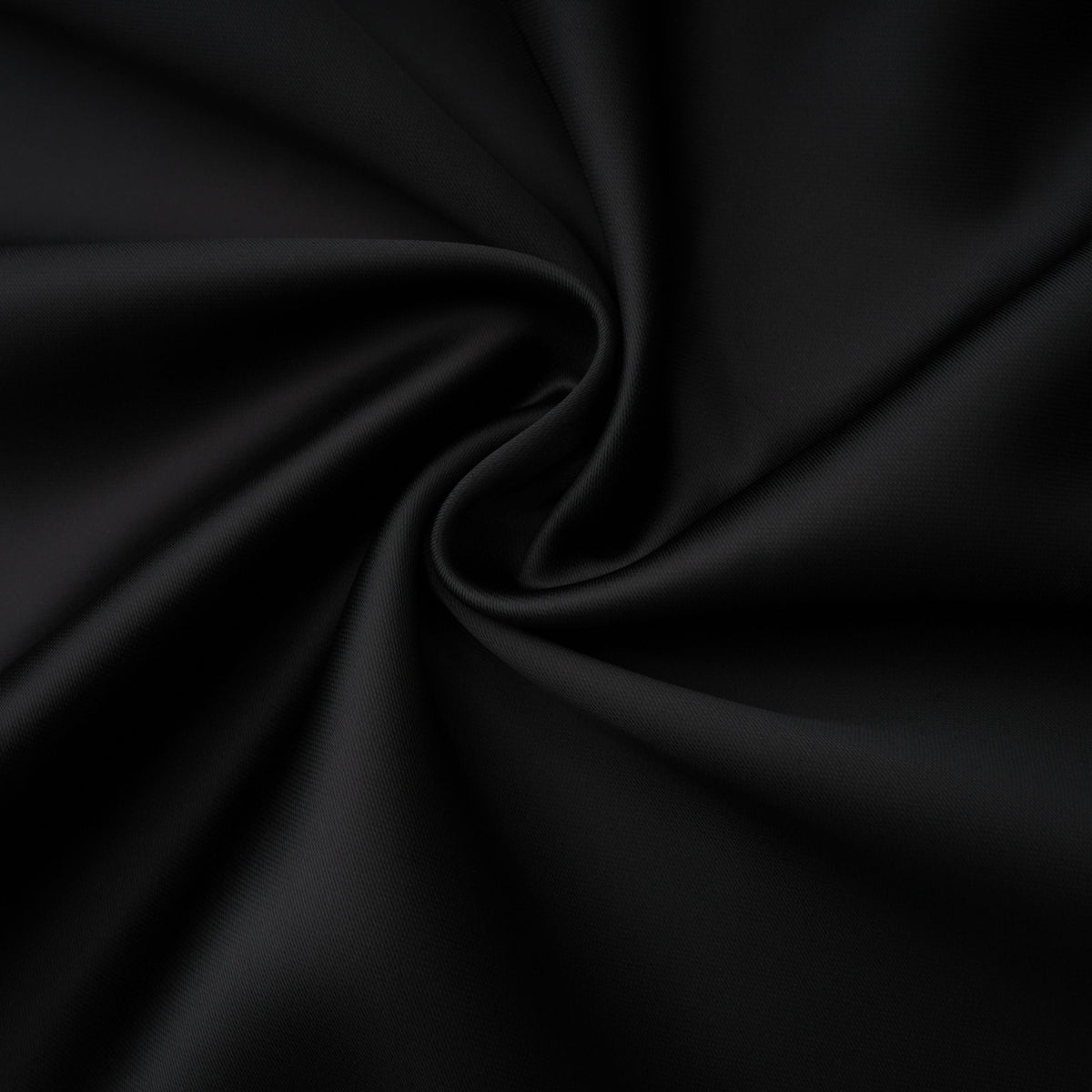 Vestido largo de satén con paneles de encaje negro Mirela — vista 18