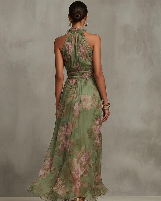 Vestido largo floral Fiorina — vista 2