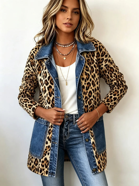 Chaqueta de leopardo Nieves