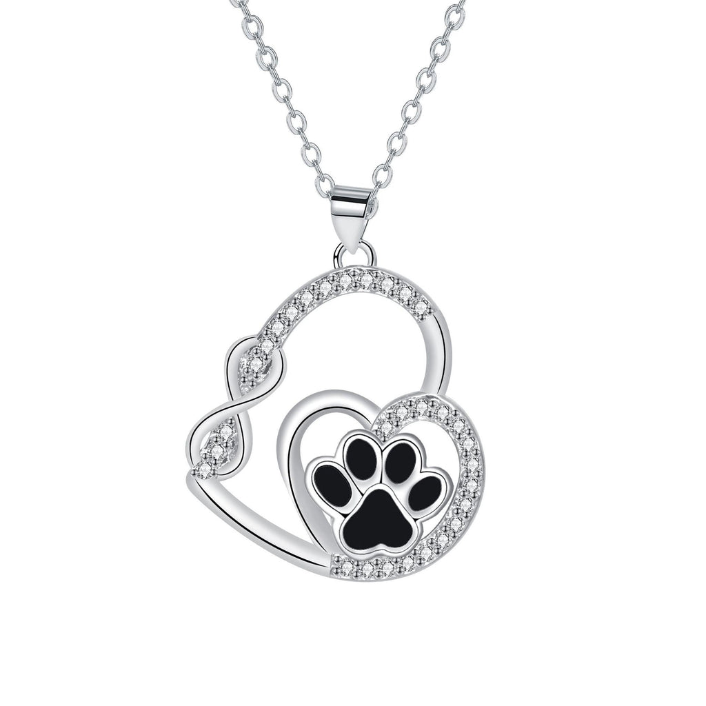 Collar de infinito y huella