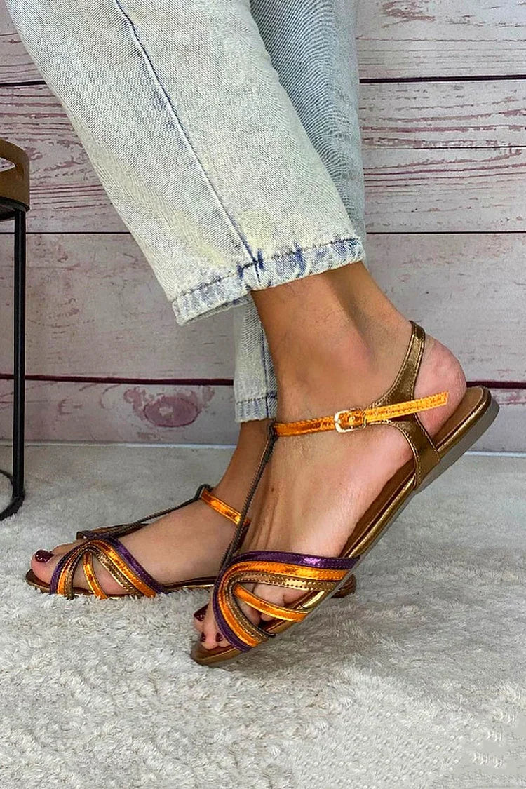 Sandalias planas Viviana
