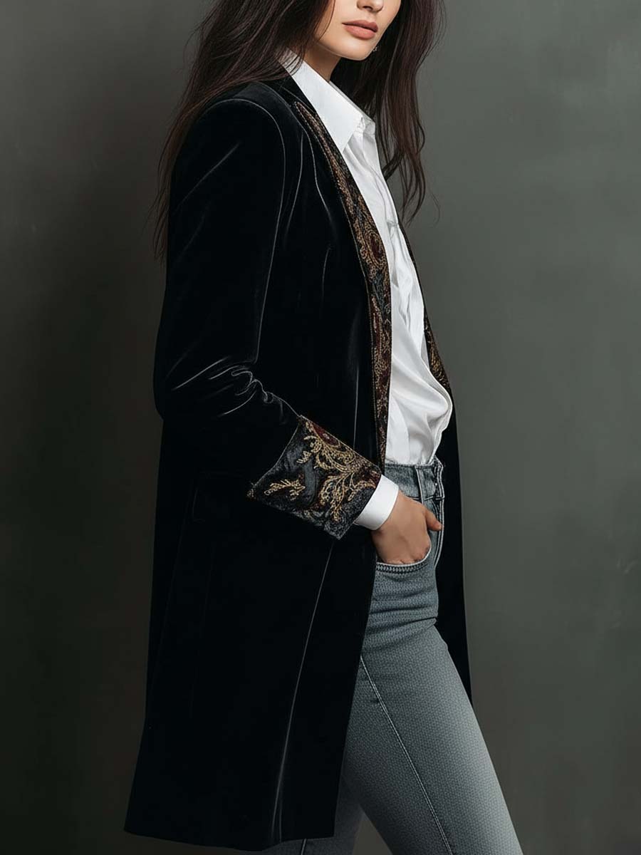 Blazer barroco Léontine