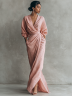 Vestido largo minimalista Alba