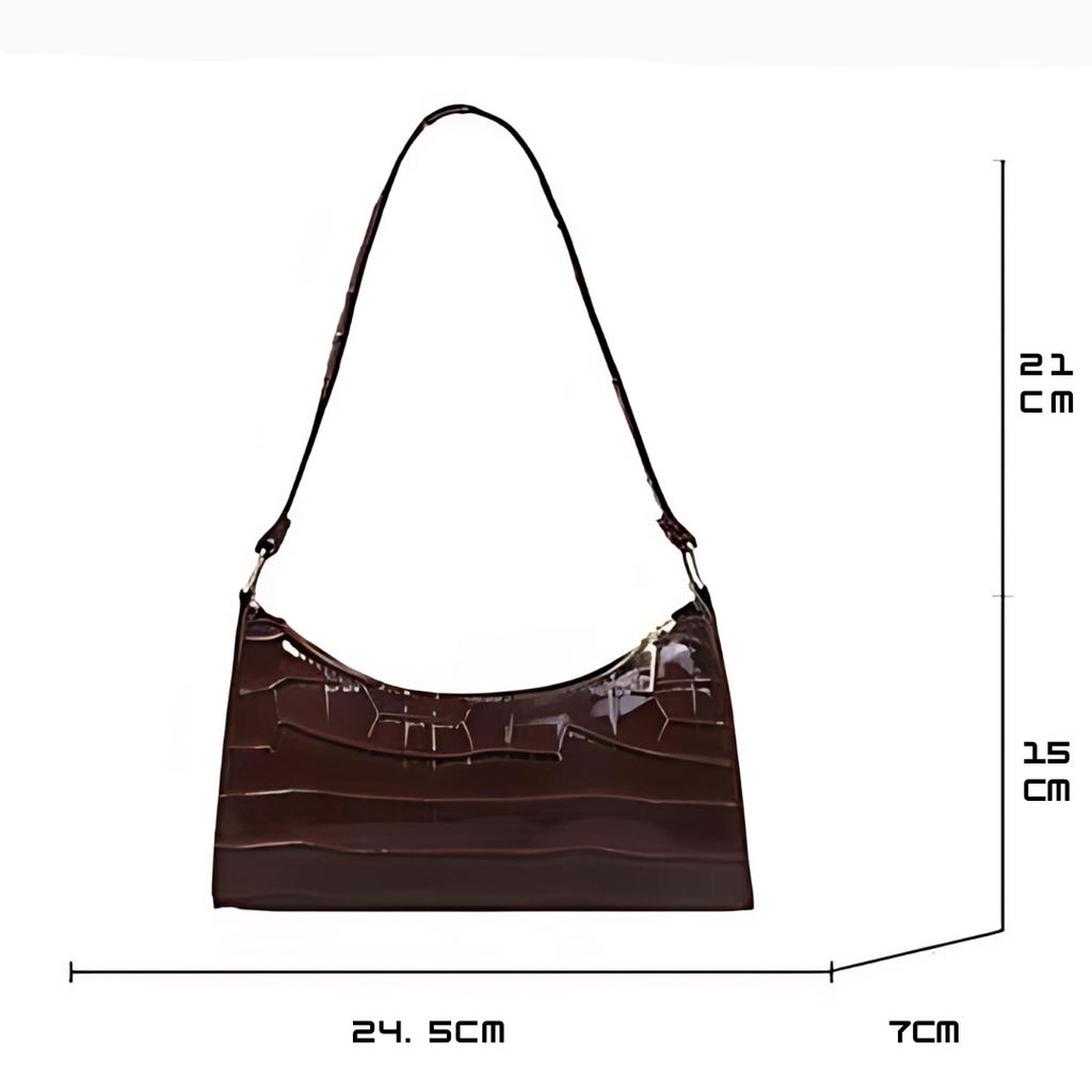 Bolso bandolera cocodrilo Tilly