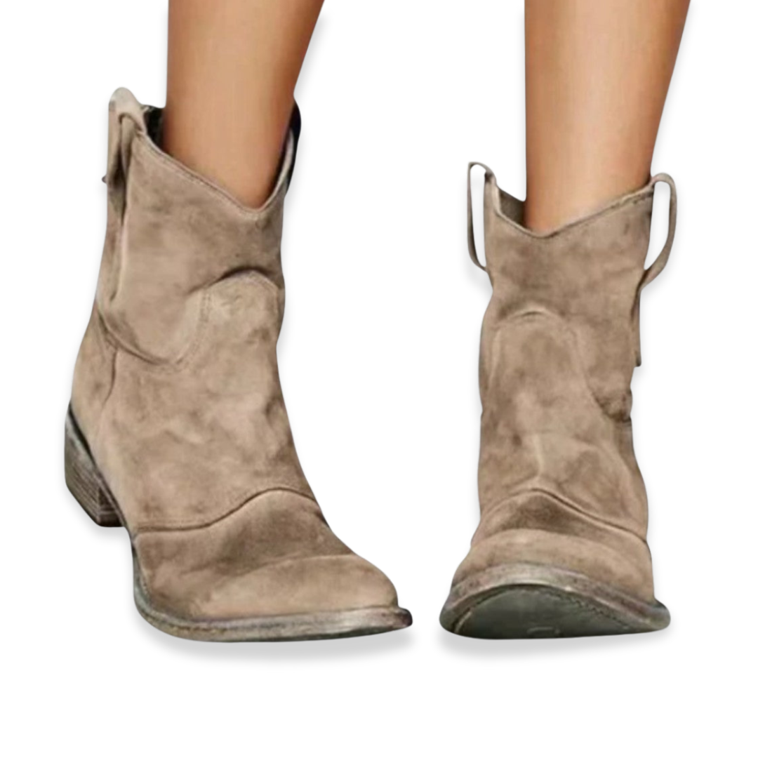 Vilma | Botines camperos con tacón ancho