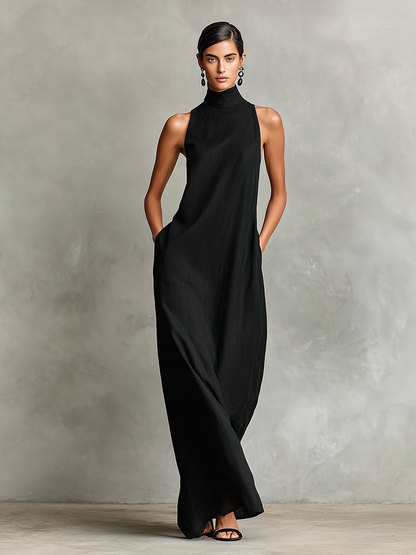 Vestido largo minimalista Caterina