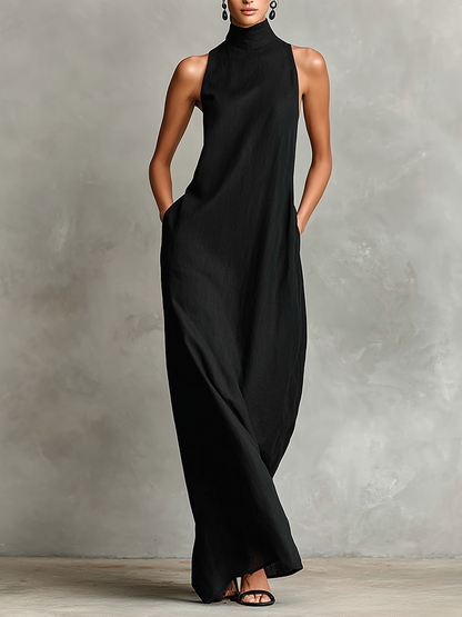 Vestido largo minimalista Caterina