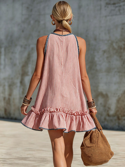 Minivestido de rayas Lola