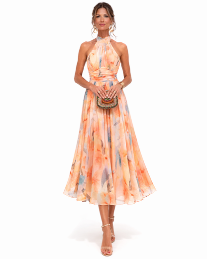 Vestido de acuarela Aurora