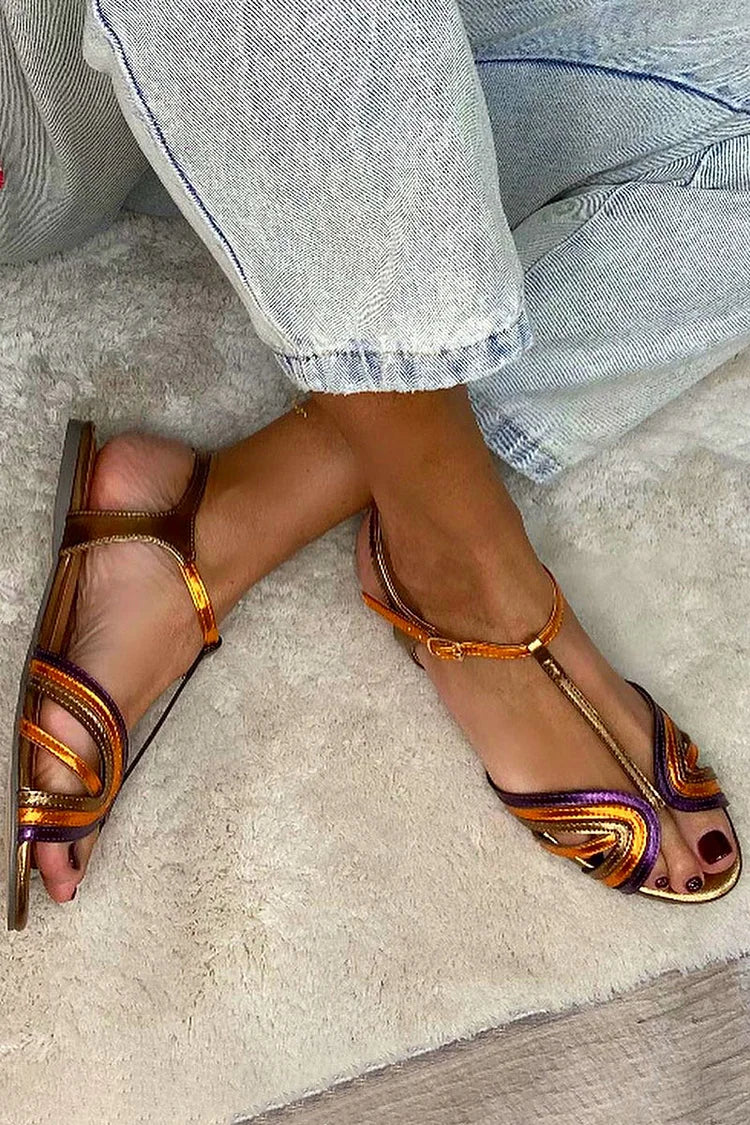 Sandalias planas Viviana