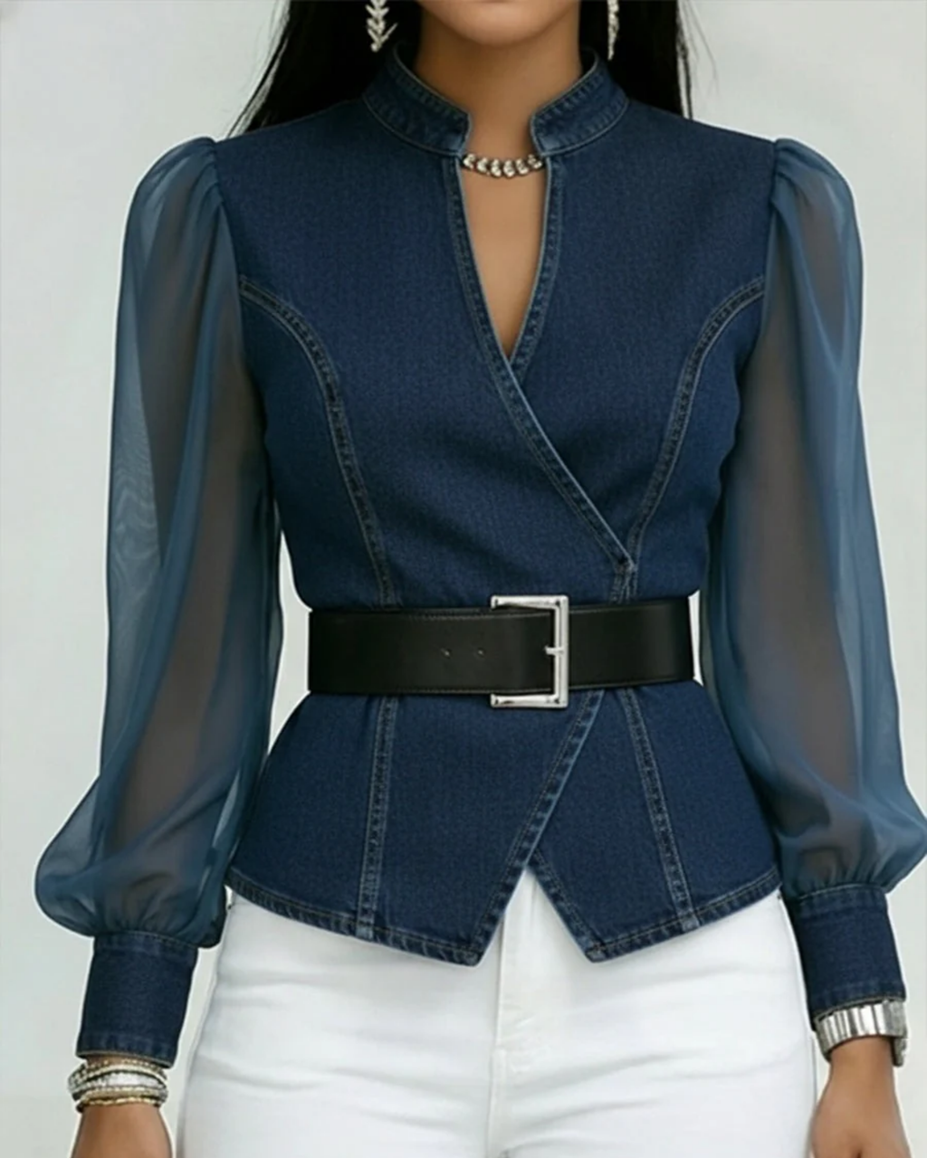 Blusa vaquera Alexia
