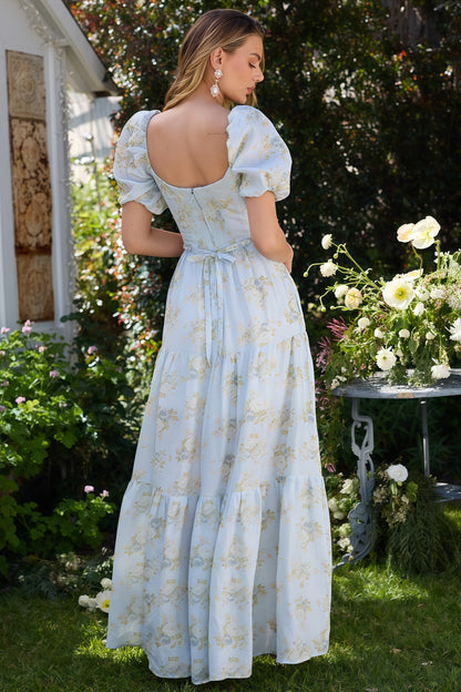 Vestido elegante vaporoso Layla