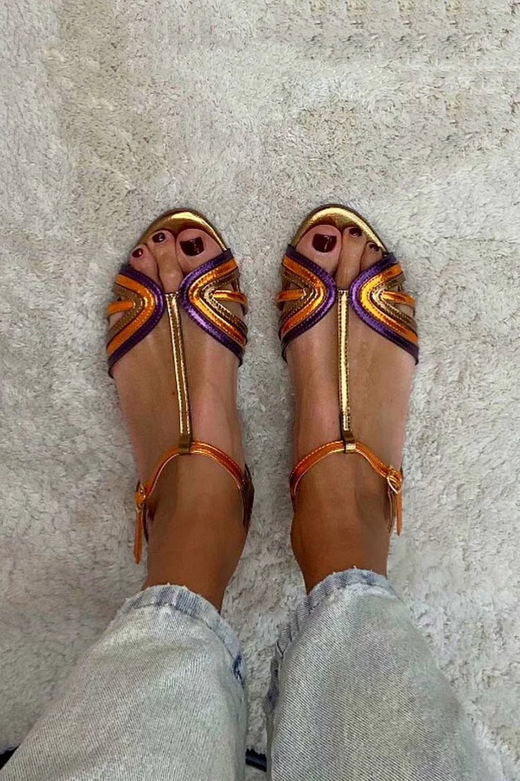 Sandalias planas Viviana