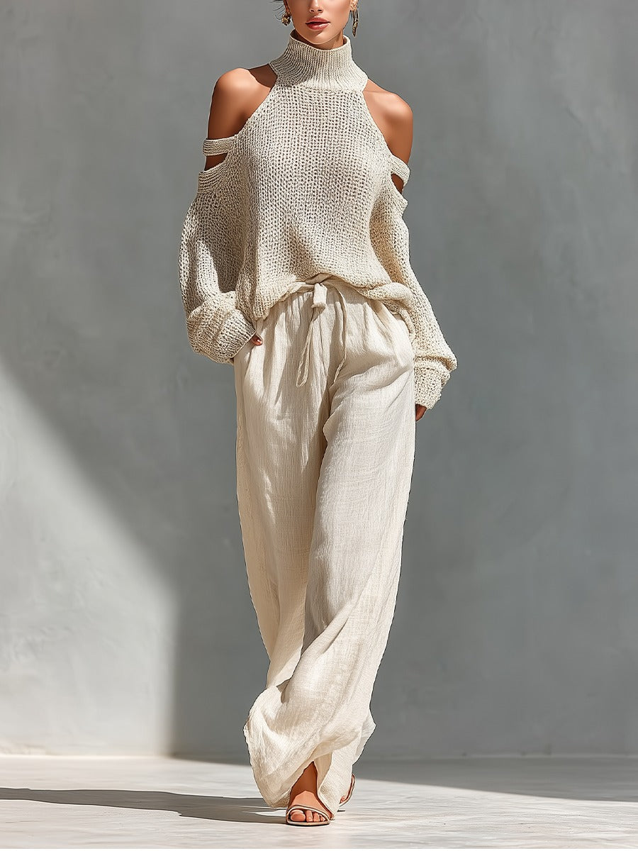 Conjunto punto y lino Camila