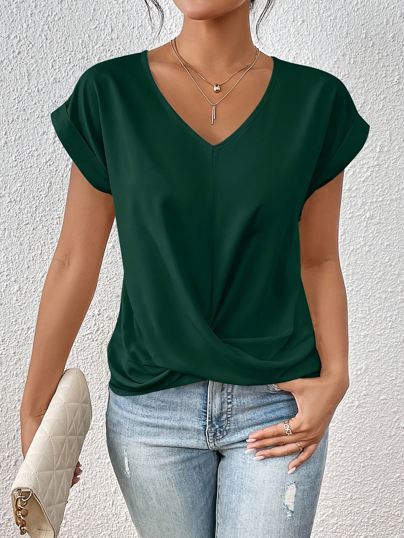 Camiseta escote corazón Carmen