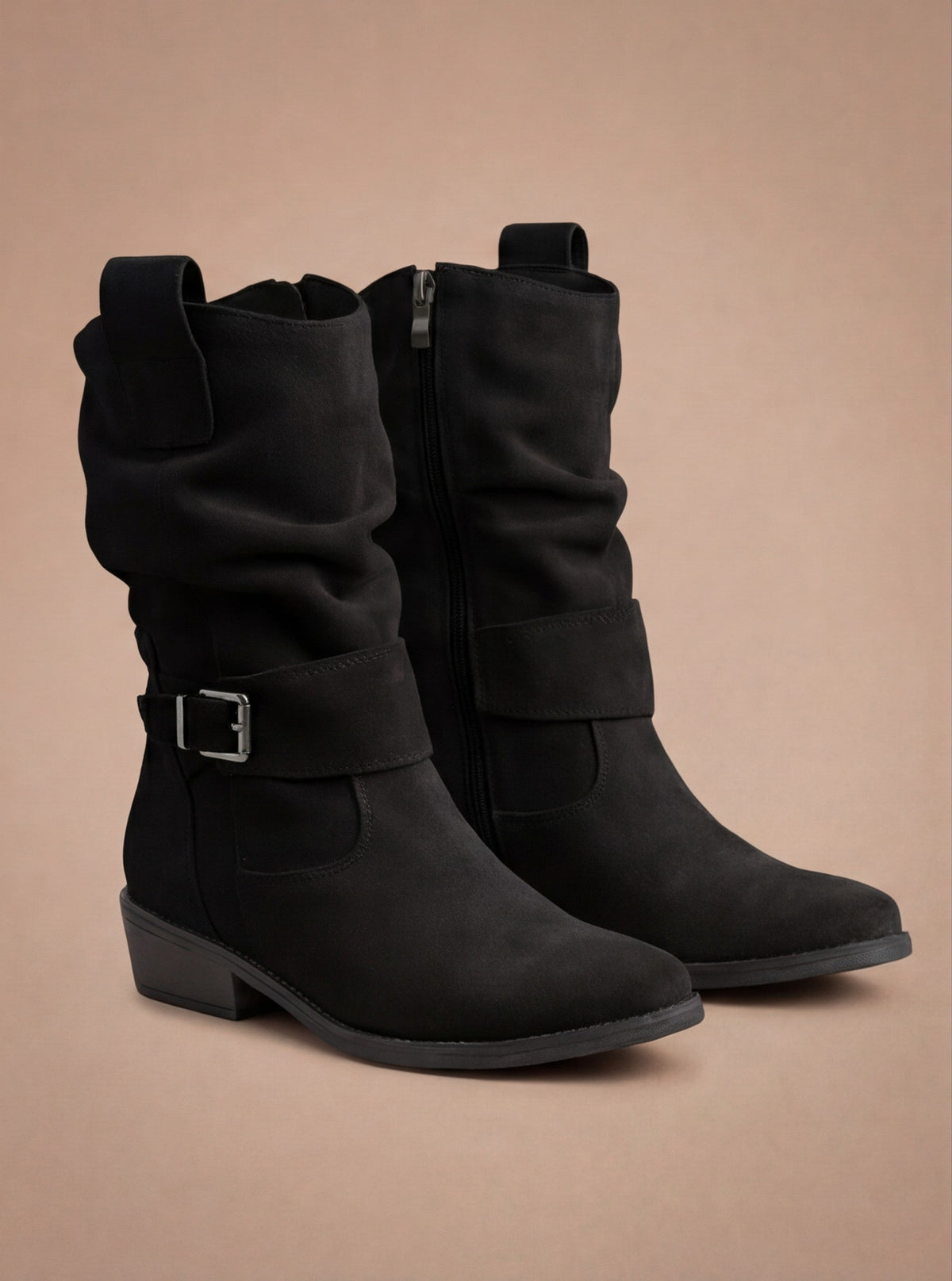 Dalia | Botas cómodas efecto ante