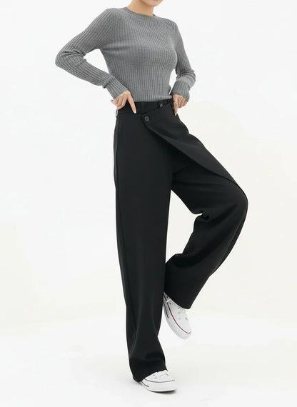 Pantalón ancho asimétrico Erika — vista 3