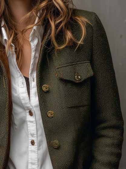 Blazer de espiga Honorine