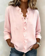 Blusa con volantes Inaya
