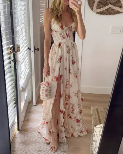 Vestido floral romántico Scarlett