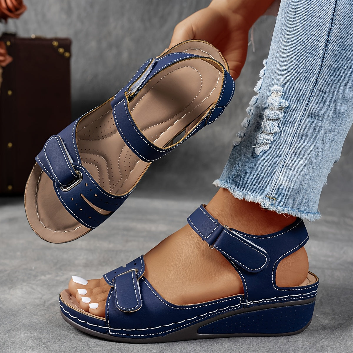 Sandalias de cuña Célima
