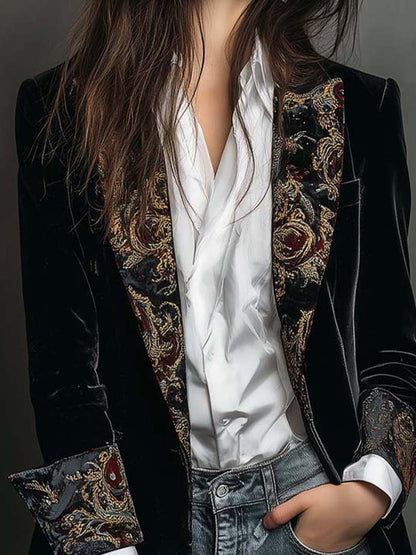 Blazer barroco Léontine