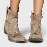 Vilma | Botines camperos con tacón ancho