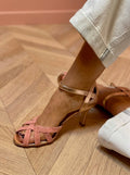 Sandalias de tacón alto Pink