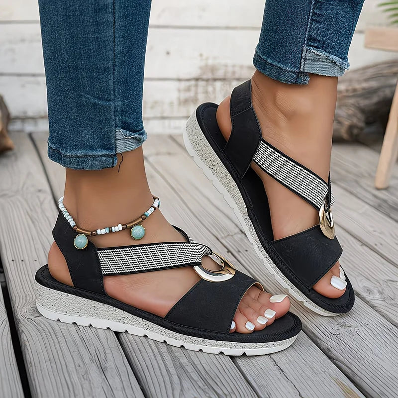 Sandalias planas Luna