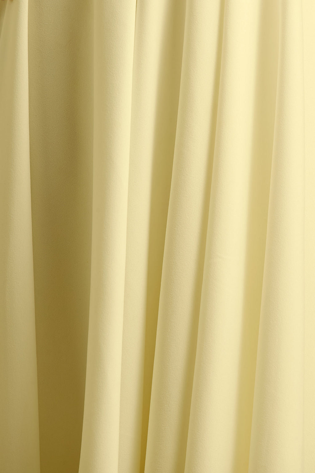 Parina | Vestido Midi Color Limón Con Tirantes Y Falda Con Volumen