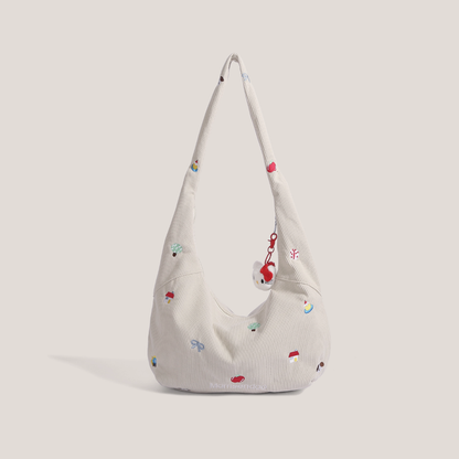 Bolso de pana Corina