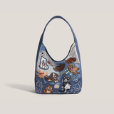 Bolso con parches Donata