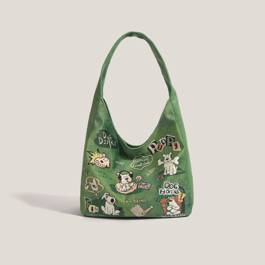 Bolso con parches Donata
