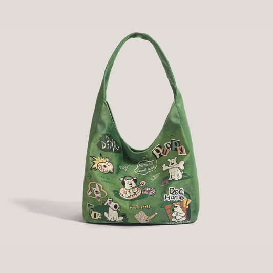 Bolso con parches Donata