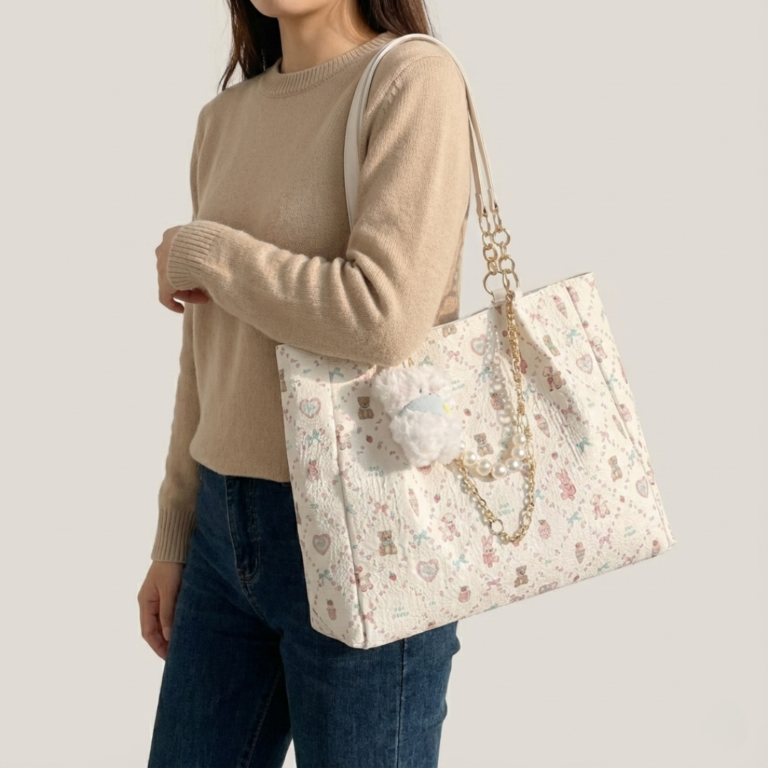Bolso de mano estampado Immacolata