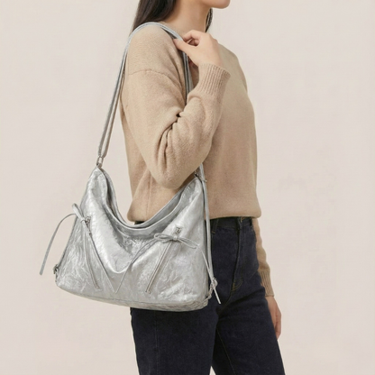 Bolso de mano fruncido Stella