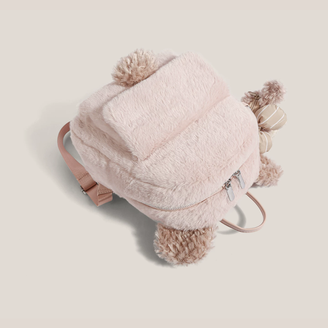 Mochila compacta de peluche Iride