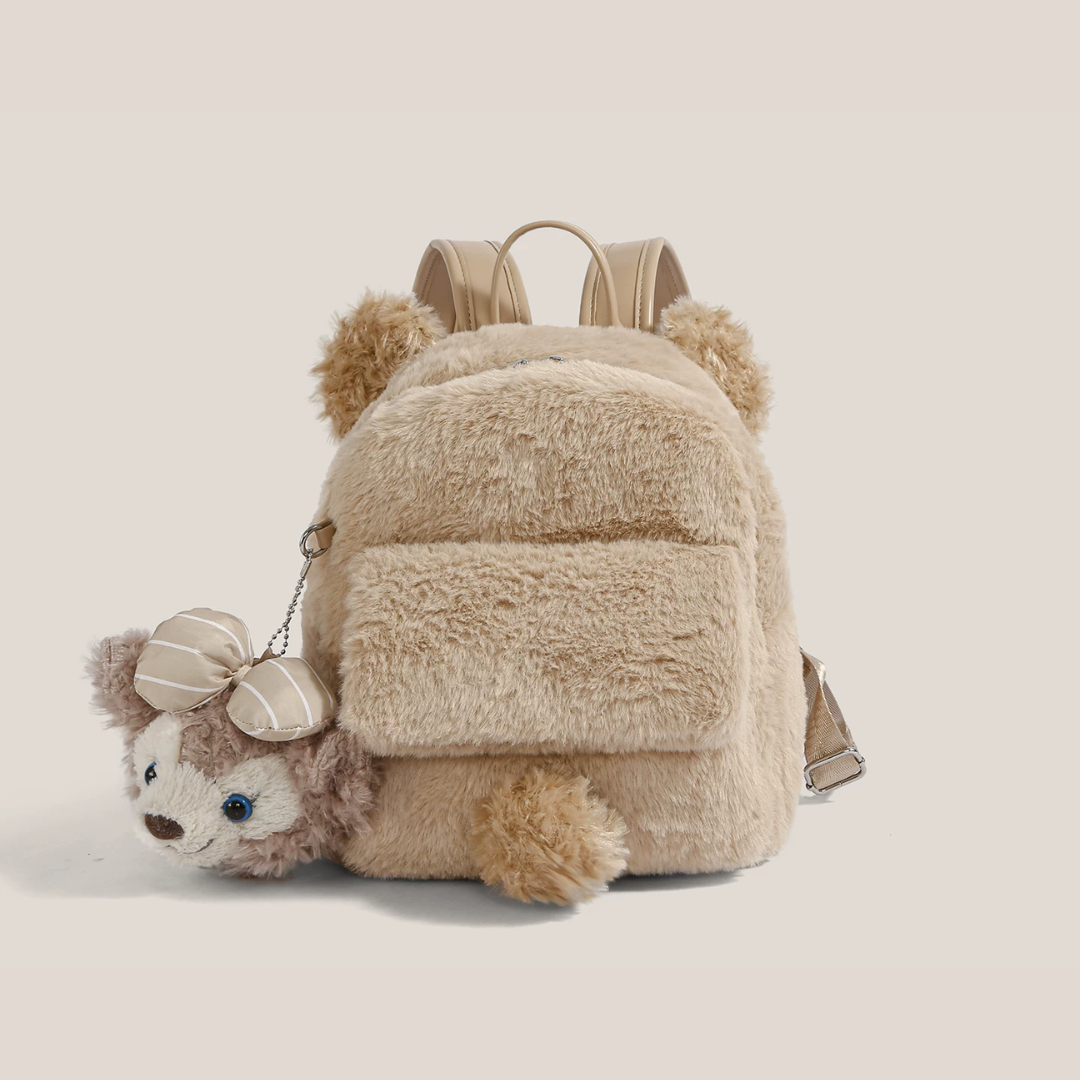 Mochila compacta de peluche Iride