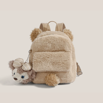 Mochila compacta de peluche Iride