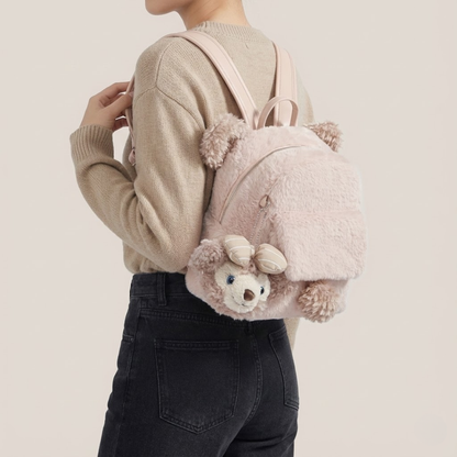 Mochila compacta de peluche Iride