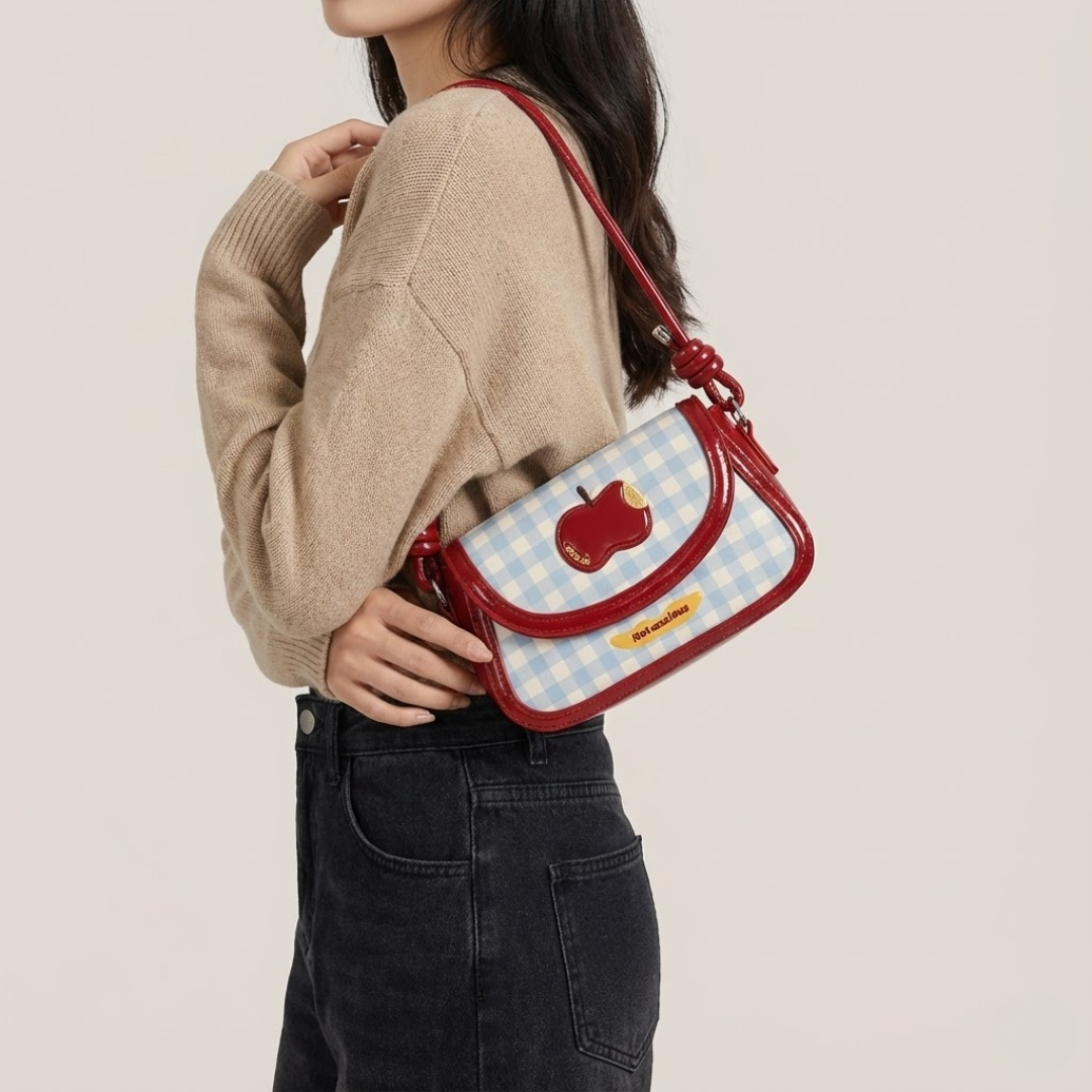 Bolso tote con solapa Ilde
