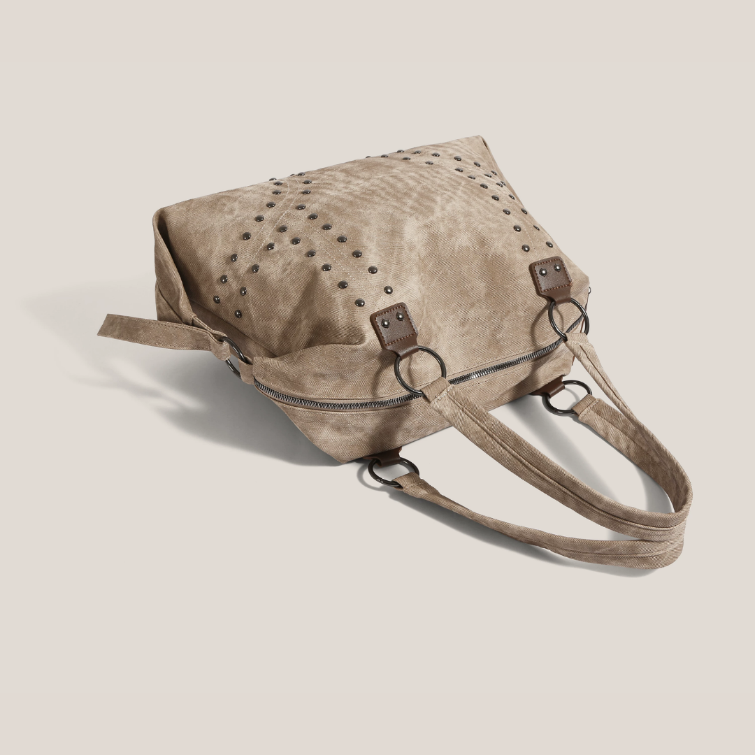 Bolso tote con tachuelas Annetta
