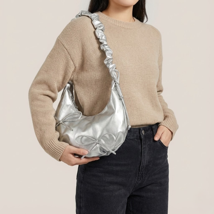 Bolso de mano fruncido Emerenziana