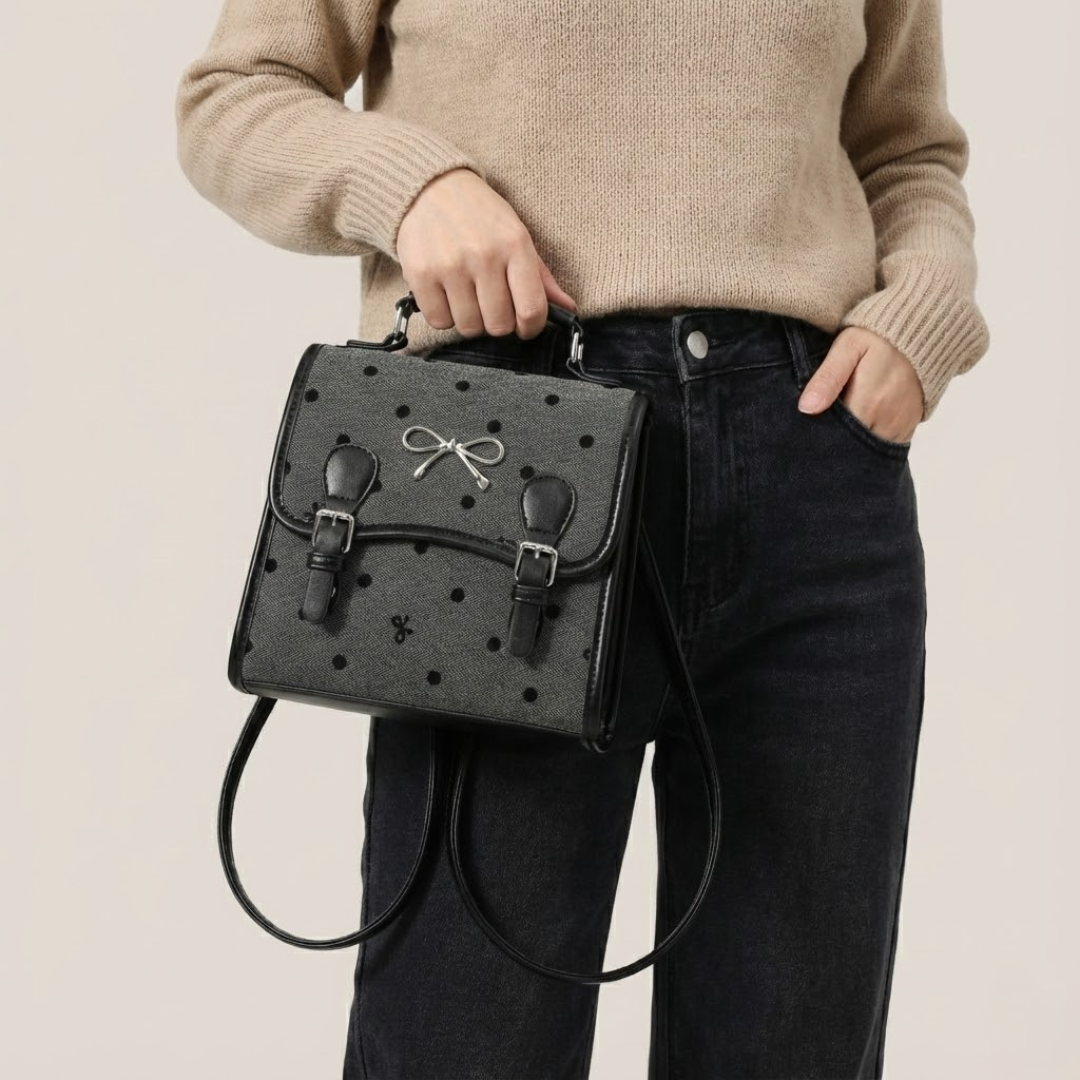Bolso cartera de lunares Dorina